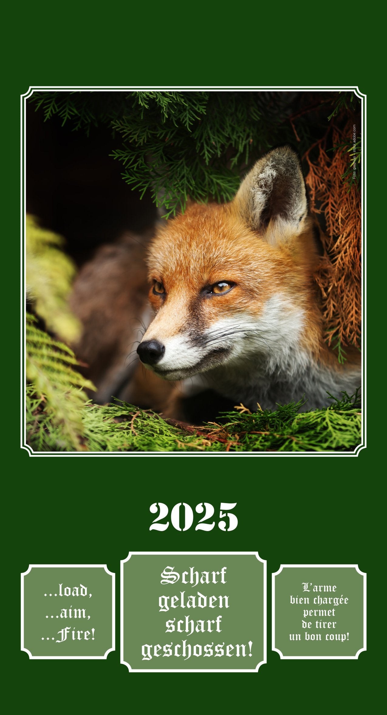 Jagd Erotik Kalender 2025 – Multi-Digital Werbekalender